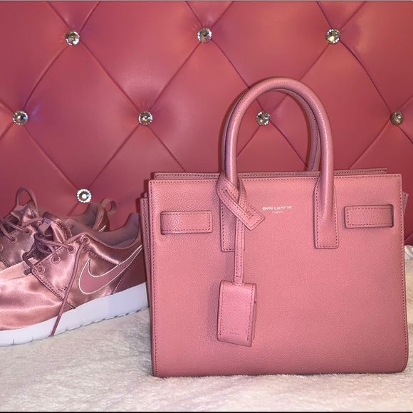 Yves Saint Laurent Handbags - Authentic Saint Laurent Sac de Jour nano blush